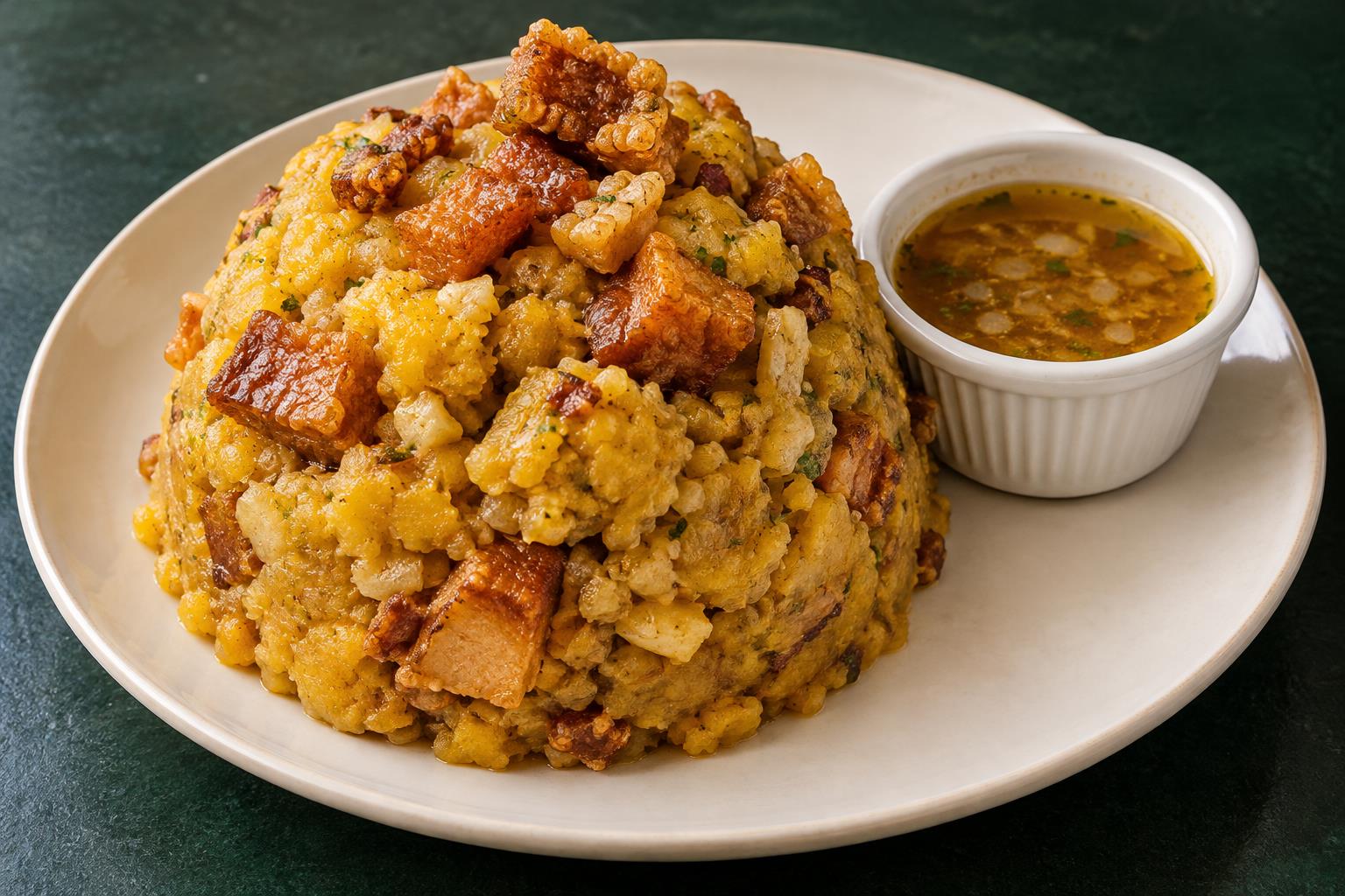 Serving illustration of Mofongo